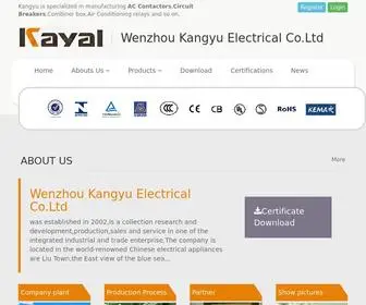 Kayalcn.com(AC Contactor) Screenshot