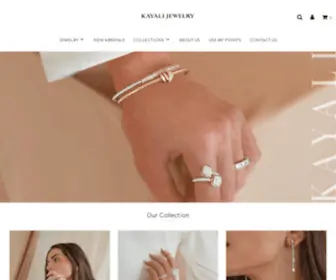 Kayalijewelry.com(Kayali Jewelry) Screenshot