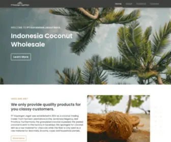 Kayanganjagat.com(Coconut Wholesale) Screenshot