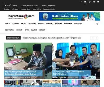 Kayantara.com(Media Online Kalimantan Utara) Screenshot