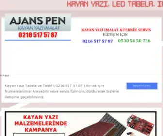 Kayanyaziimalat.com(Kayan Yazı imalat) Screenshot