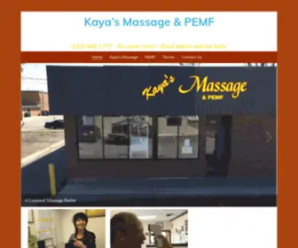 Kayasmassagepemf.com(Kayasmassagepemf) Screenshot