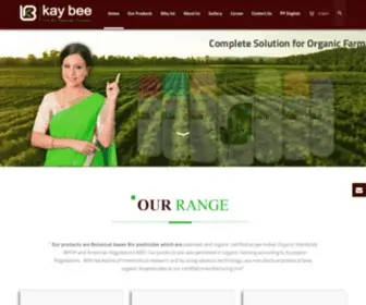 Kaybeebio.com(Kay Bee Bio) Screenshot