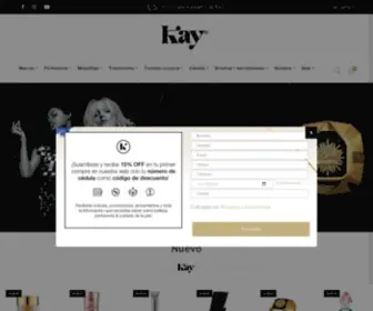 Kaycosmetics.ec(Kay Cosmetics Ecuador) Screenshot