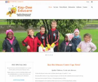 Kaydee.co.za(Kay-Dee Educare Centre & Daycare Mowbray Cape Town) Screenshot