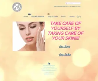 Kayebeaumont.com(Kaye Beaumont Botanical Skin Care) Screenshot