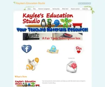 Kayedstudio.com(Kaylee's Education Studio) Screenshot