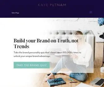 Kayeputnam.com(Kaye Putnam) Screenshot