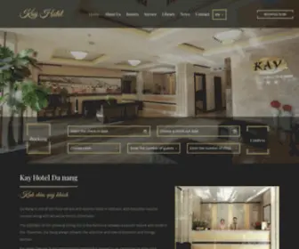 Kayhoteldanang.com(Kay Hotel) Screenshot