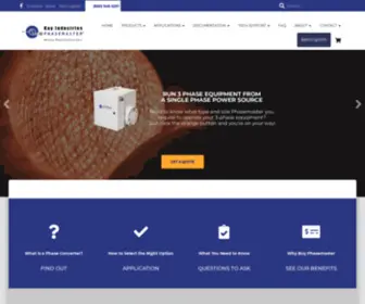 Kayind.com(The leading Manufacturer of 3 Phase Converters Kay Industries Call Today) Screenshot