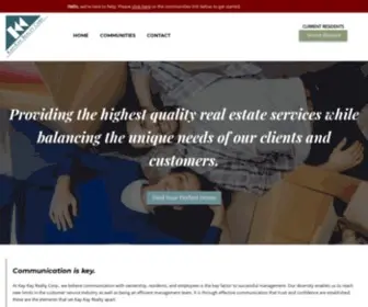Kaykayrealty.com(Kay Kay Realty) Screenshot