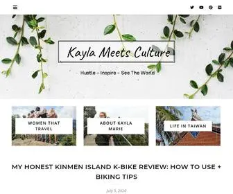 Kaylameetsculture.com(Kayla Meets Culture) Screenshot