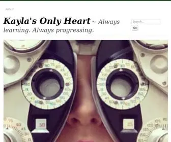 Kaylasonlyheart.com(Kayla's Only Heart) Screenshot