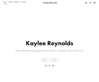 Kayleereynolds.com(Kaylee Reynolds) Screenshot