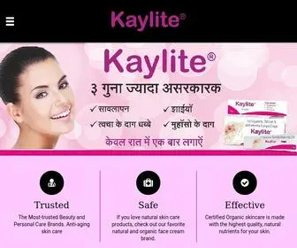 Kaylite.com(Kaylite Anti Marks Cream) Screenshot