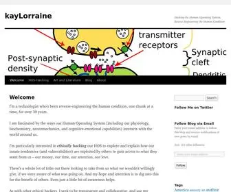 Kaylorraine.com(Hacking the Human Operating System) Screenshot