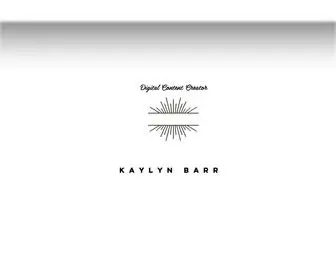 Kaylynbarr.com(Welcome) Screenshot