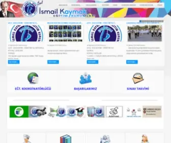 Kaymaklarkoleji.com(Özel İsmail Kaymak Koleji) Screenshot