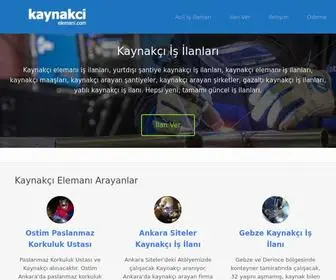 Kaynakcielemani.com(Kaynakçı) Screenshot