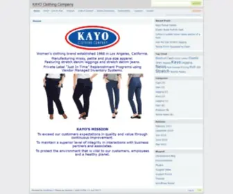 Kayoclothingco.com(750 million+ members) Screenshot