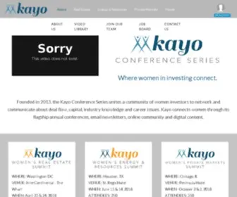 Kayoconferenceseries.com(Kayo Conference Series) Screenshot