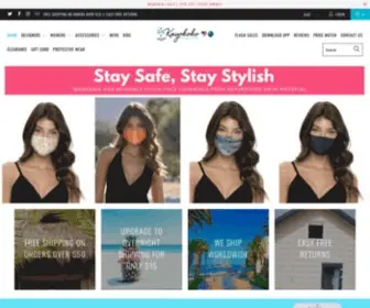 Kayokokoswimwear.com(Designer Swimwear) Screenshot