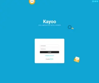 Kayoo.com(Collaborative intelligence) Screenshot