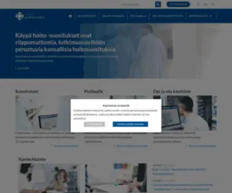 Kaypahoito.fi(Käypä hoito) Screenshot