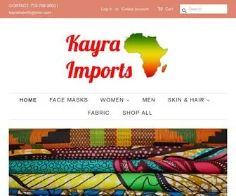 Kayraimports.com(Kayra Imports) Screenshot