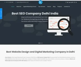 Kayrainfotech.com(Digital Marketing Course in Delhi) Screenshot