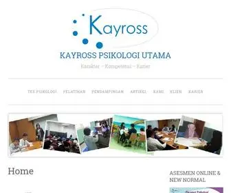 Kayrossconsulting.com(Kompetensi) Screenshot