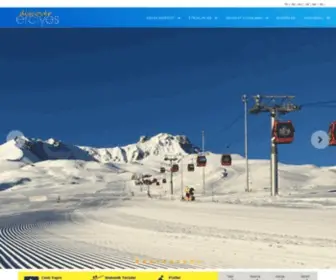 Kayserierciyes.com.tr(Kayseri Erciyes Kayak Merkezi) Screenshot