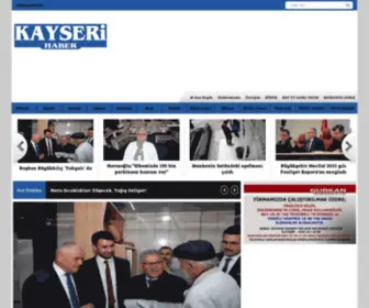 Kayserihaber.com.tr(Kayseri Haber Gazetesi) Screenshot