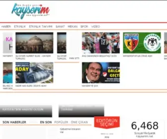 Kayserim.net(Kayseri Haber) Screenshot