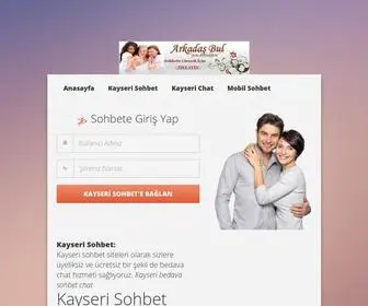 Kayserisohbet.com Screenshot
