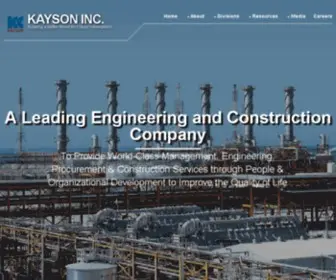 Kayson-IR.com(KAYSON INC) Screenshot