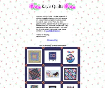 Kaysquilts.com(Kays Quilt Patterns) Screenshot