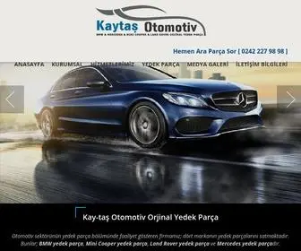 Kaytasotomotiv.com(Kayta) Screenshot