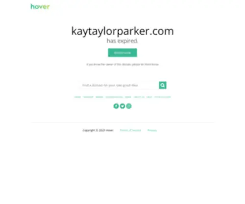 Kaytaylorparker.com(Counselor) Screenshot