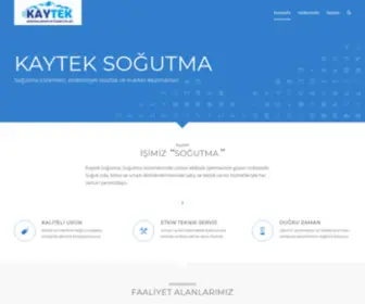 Kayteksogutma.com(Kaytek So) Screenshot