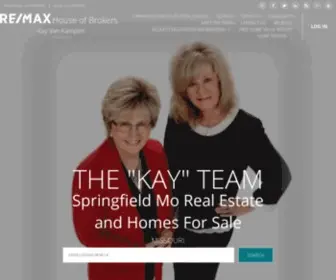 Kayvankampen.com(Springfield Missouri Real Estate) Screenshot