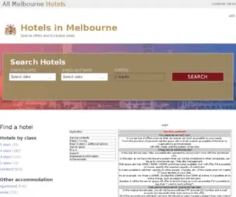 Kaz7.com(All Melbourne hotels) Screenshot