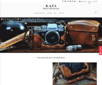 Kaza-Deluxe.com(Leather Camera Case Store) Screenshot