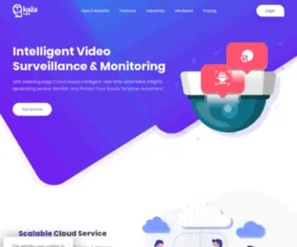 Kazacam.com(KazaCam-Video Surveillance as a Service) Screenshot