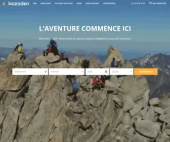 Kazaden.com(Réservez 1 200+ week) Screenshot