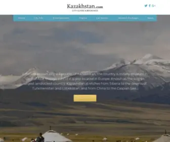 Kazakhstan.com(Local Travel Information and Guide) Screenshot