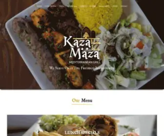 Kazamazagrill.com(Kaza Maza) Screenshot