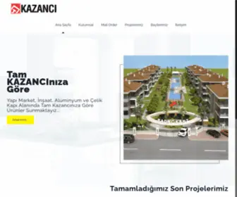 Kazanciyapimarket.com(Kazanci Yapi Market) Screenshot