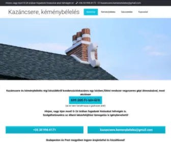 Kazancsere-Kemenybeleles.hu(Kazancsere Kemenybeleles) Screenshot