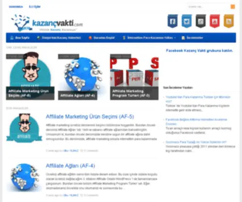 KazancVakti.com(Internetten kazanç) Screenshot